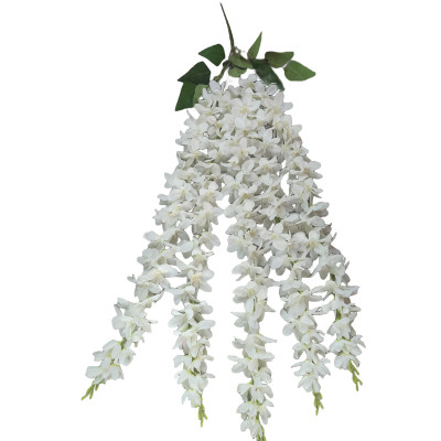 CHUTE GLYCINE ARTIFICIELLE, HAUT. 110 CM – VERDURE – Arteverdeco