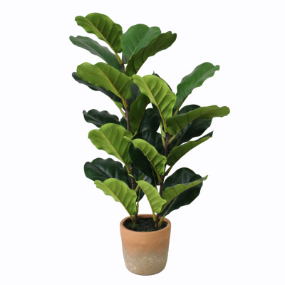 CALADIUM ARTIFICIEL EN POT, HAUT. 35 CM – PLANTES – Arteverdeco