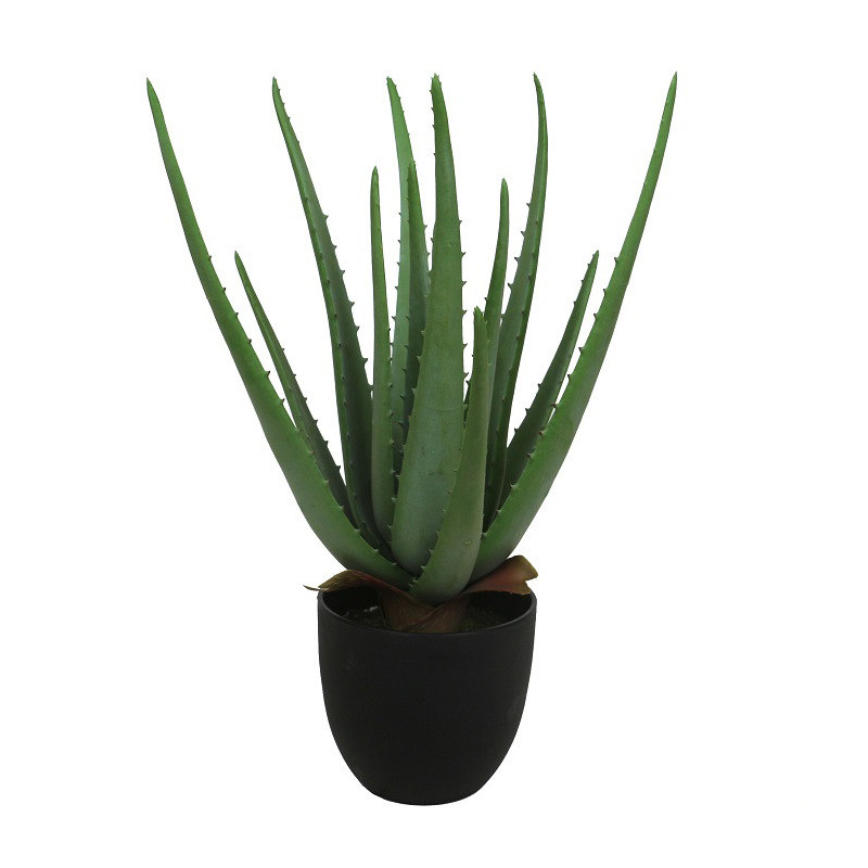 ALOE VERA ARTIFICIEL EN POT, HAUT. 38 CM – PLANTES – Arteverdeco