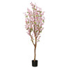 FLEURS DE CERISIER ARTIFICIEL EN POT, HAUT. 180 CM – ARBRES – Arteverdeco