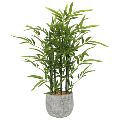 FEUILLES D'ARUM ARTIFICIELLES EN POT, HAUT. 45 CM – PLANTES – Arteverdeco