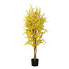 FORSYTHIA ARTIFICIEL EN POT, HAUT. 122 CM – ARBRES – Arteverdeco