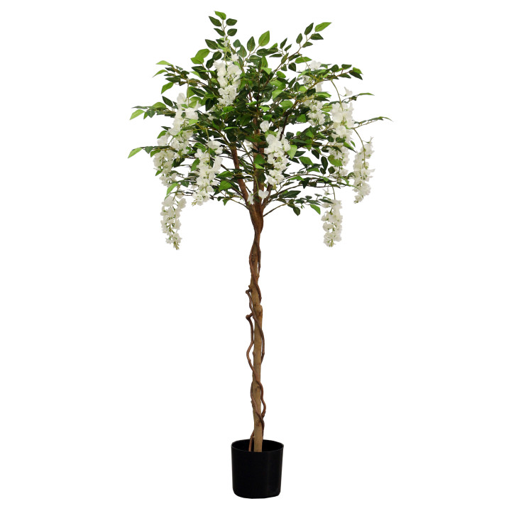 GLYCINE ARTIFICIELLE EN POT, HAUT 180 CM – ARBRES – Arteverdeco