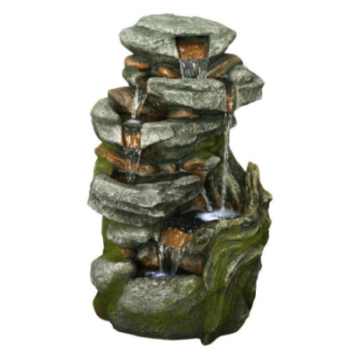 FONTAINE VISAGE BOUDHA - HAUT. 39 CM – FONTAINES – Arteverdeco