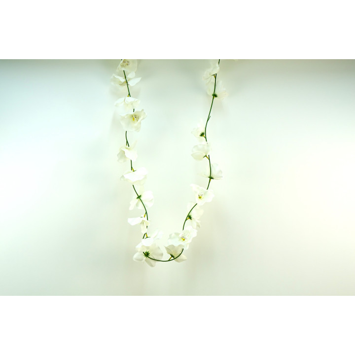 GUIRLANDE ORCHIDEE ARTIFICIELLE, HAUT. 180 CM – VERDURE – Arteverdeco