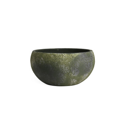 POT CIMENT ROND TERRACOTA – CONTENANTS – Arteverdeco