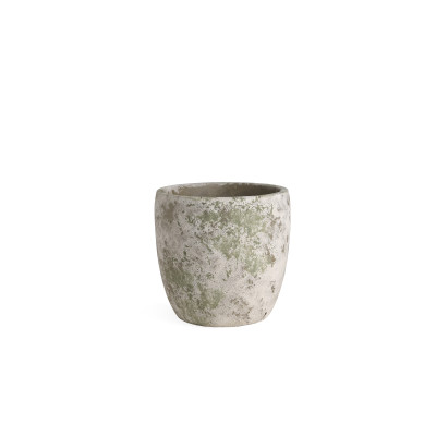 POT ZINC MOTIF FLEURI – CONTENANTS – Arteverdeco