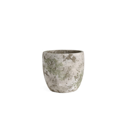 POT ZINC MOTIF OISEAU – CONTENANTS – Arteverdeco