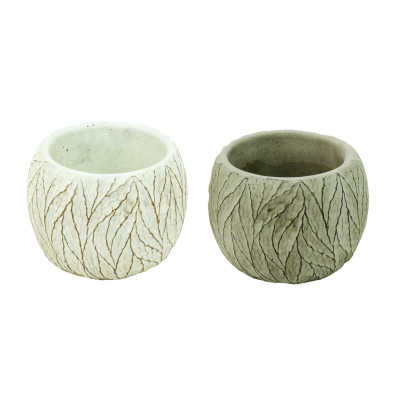 POT ZINC MOTIF FLEURI – CONTENANTS – Arteverdeco