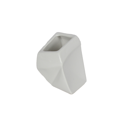 POT CIMENT MOTIF GEOMETRIQUE MODERNE - VENDU EN CARTON DE 12 PCS – CONTENANTS – Arteverdeco