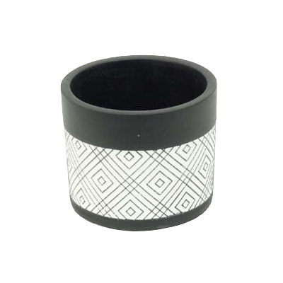 POT CIMENT MODERNE - VENDU EN CARTON DE 8 PCS – CONTENANTS – Arteverdeco