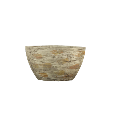 POT CIMENT MOTIF FORME OVALE – CONTENANTS – Arteverdeco