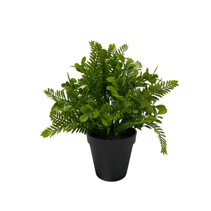 PLANTES VERTES ARTIFICIELLES EN POT, HAUT. 25 à 27 CM – DECORATIONS – Arteverdeco