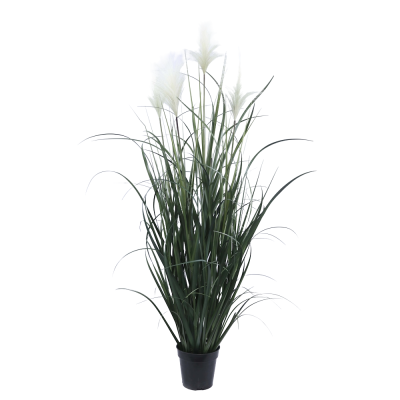 HERBE PAMPA ARTIFICIELLE EN POT, HAUT. 100 CM – PLANTES – Arteverdeco