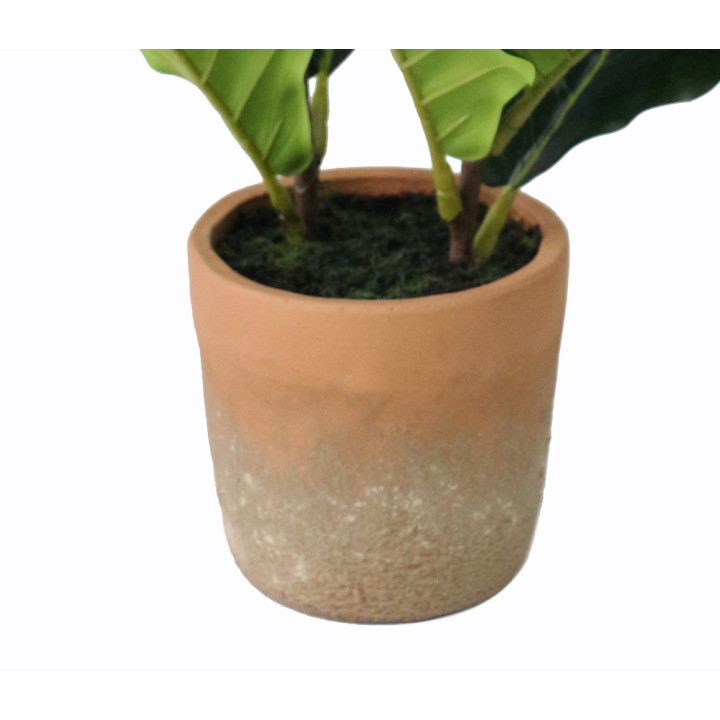 FIGUIER ARTIFICIEL EN POT, HAUT. 70 CM – PLANTES – Arteverdeco