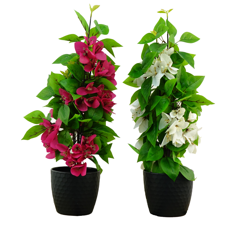 BOUGAINVILLIER ARTIFICIEL EN POT, HAUT. 61 CM – PLANTES – Arteverdeco