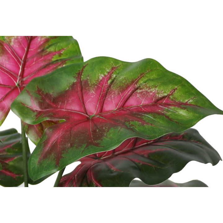 CALADIUM ARTIFICIEL EN POT, HAUT. 40 CM – PLANTES – Arteverdeco