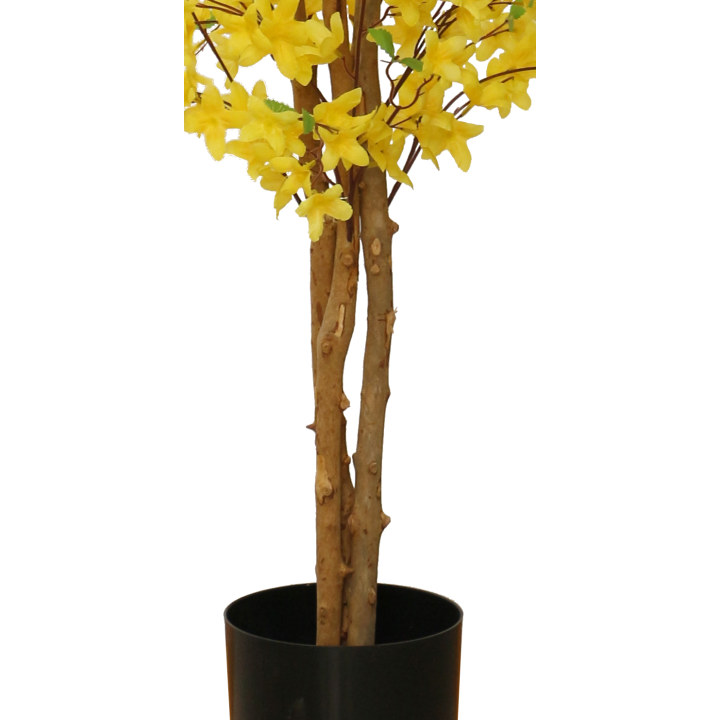 FORSYTHIA ARTIFICIEL EN POT, HAUT. 122 CM – ARBRES – Arteverdeco