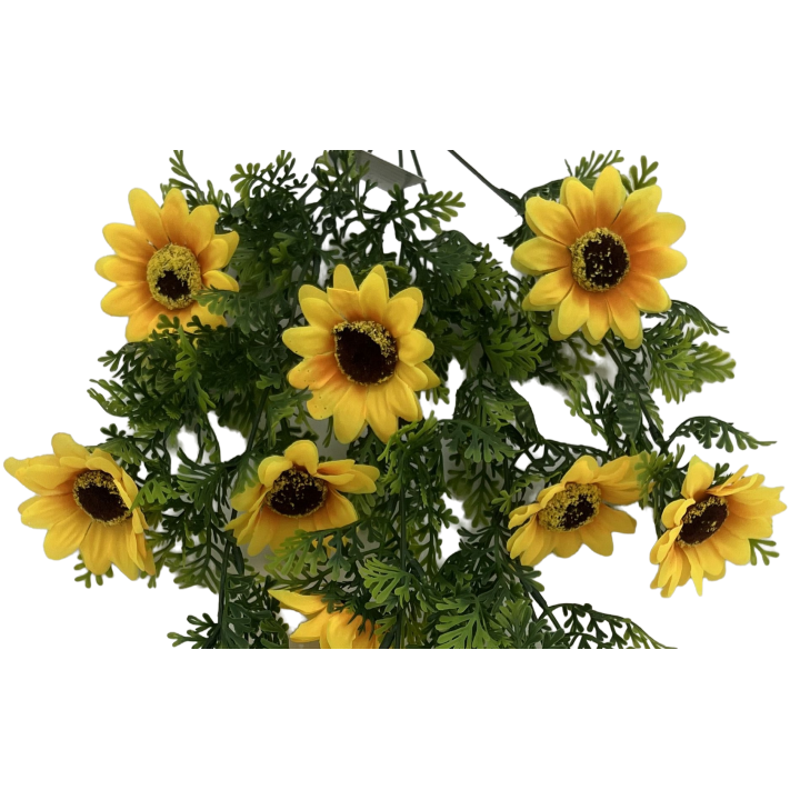 CHUTE TOURNESOL ARTIFICIELLE - 70 CM – VERDURE – Arteverdeco