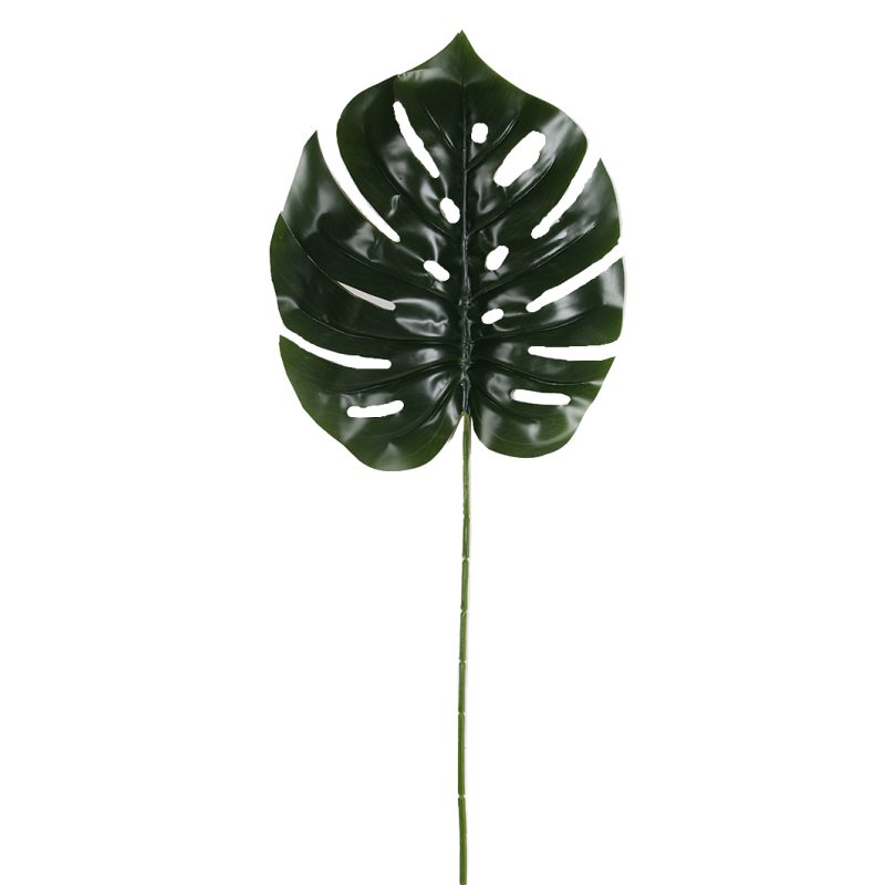 FEUILLE MONSTERA ARTIFICIELLE, HAUT. 100 CM – VERDURE – Arteverdeco