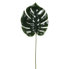 FEUILLE MONSTERA ARTIFICIELLE, HAUT. 100 CM – VERDURE – Arteverdeco