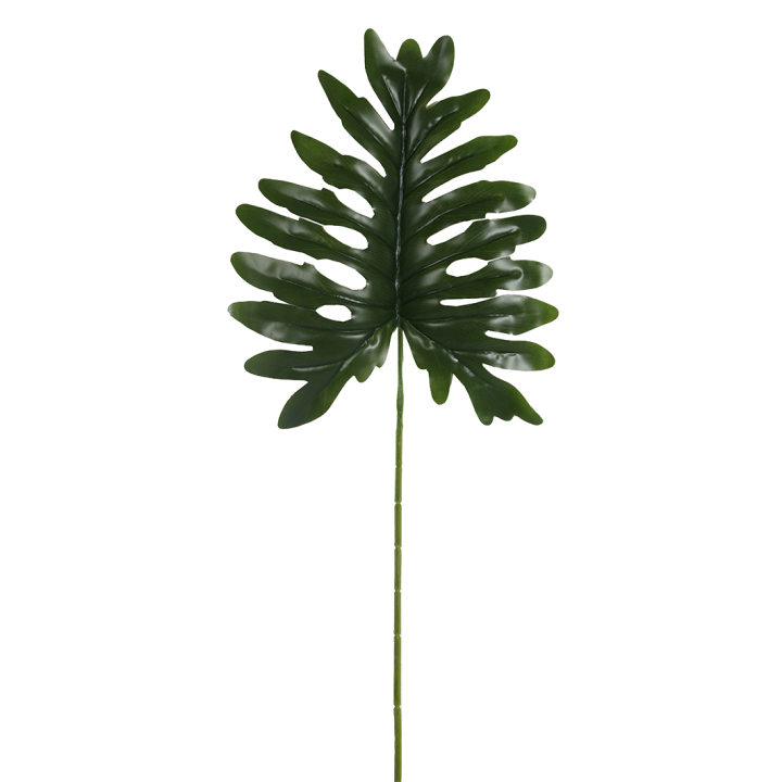 FEUILLE PHILODENDRON ARTIFICIELLE, HAUT. 100 CM – VERDURE – Arteverdeco