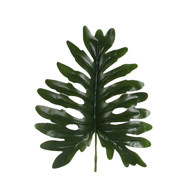 FEUILLE PHILODENDRON ARTIFICIELLE, HAUT. 100 CM – VERDURE – Arteverdeco