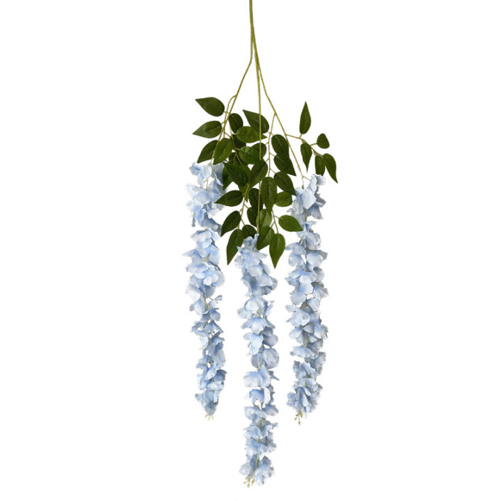 CHUTE GLYCINE ARTIFICIELLE, HAUT. 110 CM – VERDURE – Arteverdeco