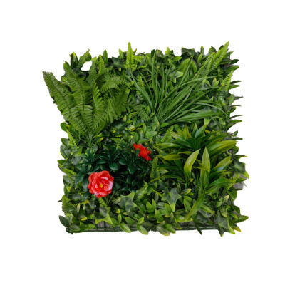 CARRE VERDURE ARTIFICIEL - BUIS 38 x 38 CM – VERDURE – Arteverdeco