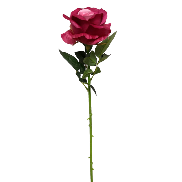 TIGE DE ROSE ARTIFICIELLE, HAUT. 69 CM – FLEURS – Arteverdeco