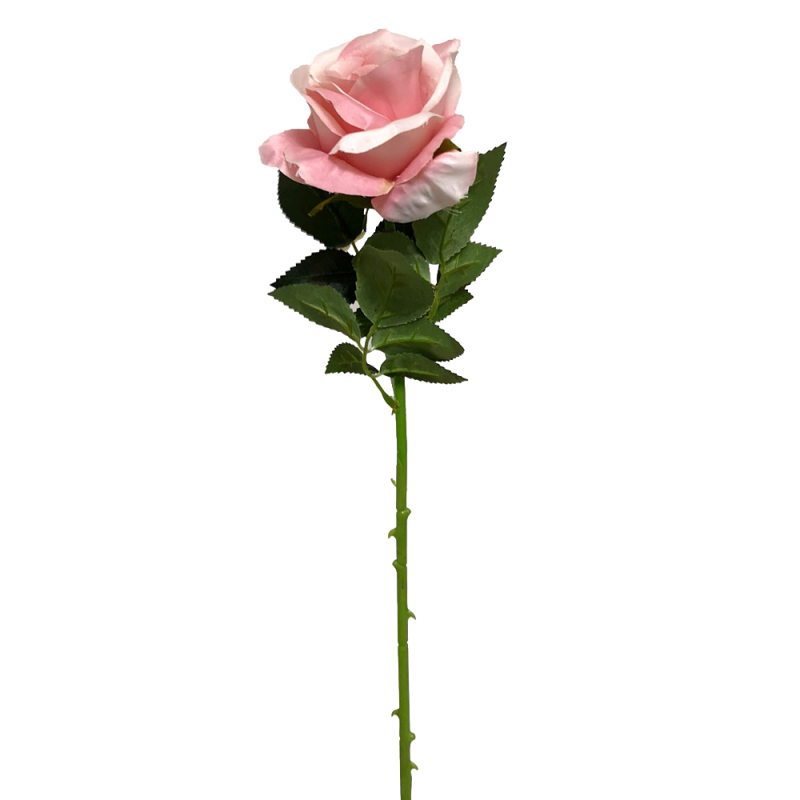 TIGE DE ROSE ARTIFICIELLE, HAUT. 69 CM – FLEURS – Arteverdeco