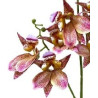 TIGE D'ORCHIDEE DENDROBIUM ARTIFICIELLE, HAUT. 79 CM – FLEURS – Arteverdeco