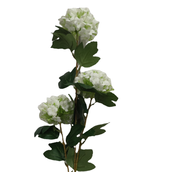 TIGE DE BOULE DE NEIGE, HAUT. 87 CM – FLEURS – Arteverdeco