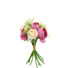 BOUQUET DE RENONCULE, ROSE, HAUT. 28 CM – FLEURS – Arteverdeco