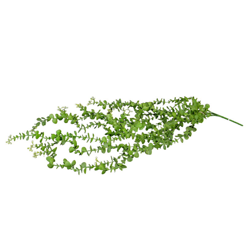 CHUTE EUCALYPTUS ARTIFICIELLE, HAUT. 98 CM. – VERDURE – Arteverdeco