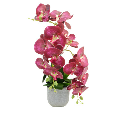 BOUQUET ARTIFICIEL DE FLEURS ASSORTIS, HAUT. 33 CM – FLEURS – Arteverdeco