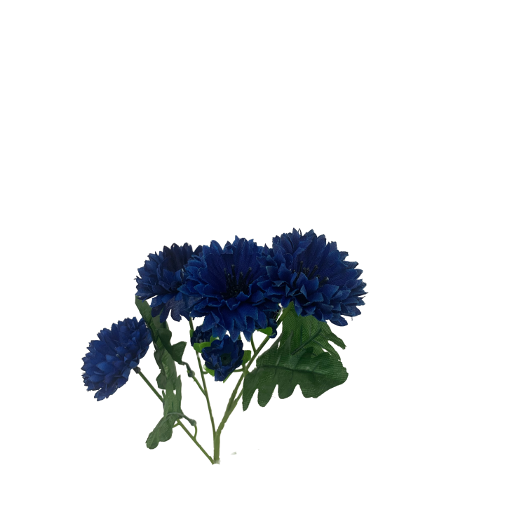 TIGE DE BLEUET, 5 FLEURS, HAUT. 60 CM – FLEURS – Arteverdeco