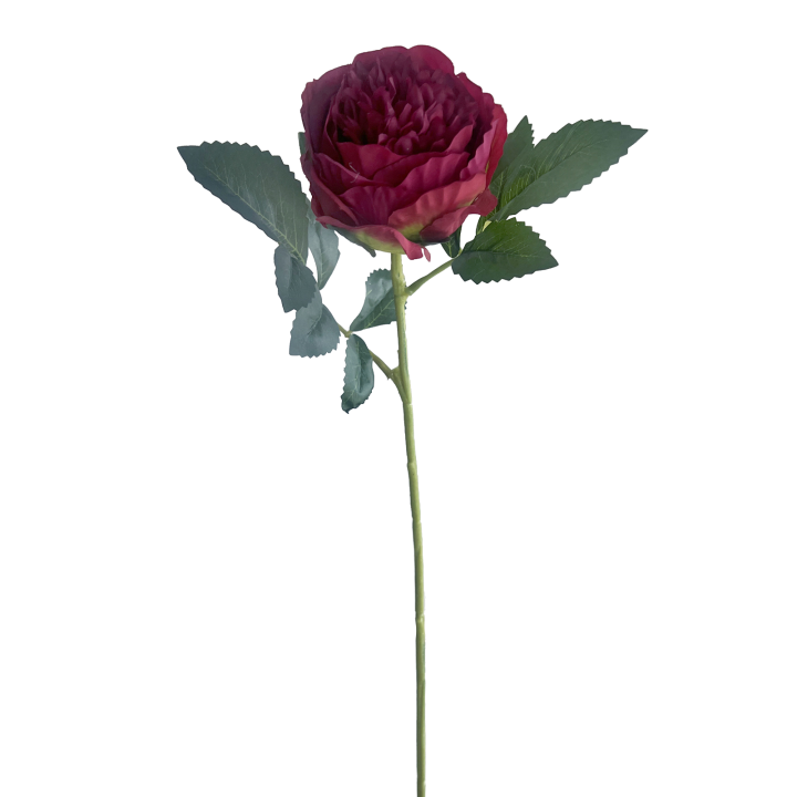 TIGE DE PIVOINE FERMEE ARTIFICIELLE - HAUT. 50 CM – FLEURS – Arteverdeco