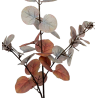 TIGE D EUCALYPTUS - 3 BRANCHES - ENV. 33 FEUILLES - HAUT. 100 CM – VERDURE – Arteverdeco