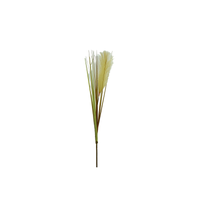 TIGE D'HERBE DE PAMPAS ARTIFICIELLE - 3 BRANCHES - HAUT. 92 CM – FLEURS – Arteverdeco