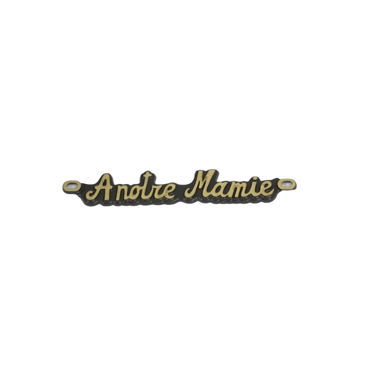 INTER EN BRONZE "A NOTRE MAMIE" POUR PLAQUE FUNERAIRE – Catalogue Funéraires 2024 – Arteverdeco