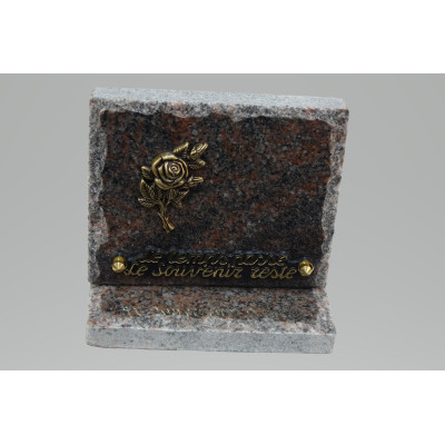 INTER EN BRONZE "A NOTRE PAPA " POUR PLAQUE FUNERAIRE – Catalogue Funéraires 2024 – Arteverdeco