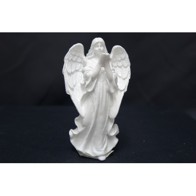 ANGE ASSIS EN RESINE - OBJET DE DECORATION FUNERAIRE - HAUTEUR 17 CM – Catalogue Funéraires 2024 – Arteverdeco