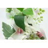 BOUQUET ARTIFICIEL D'ORCHIDEE, HORTENSIA, HERBES, HAUT. 32 CM – FLEURS – Arteverdeco