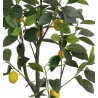 CITRONNIER ARTIFICIEL EN POT, AVEC 12 FRUITS ET ENVIRON 176 FEUILLES - HAUT. 90 CM – ARBRES – Arteverdeco