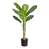 BANANIER ARTIFICIEL EN POT, AVEC 8 FEUILLES - HAUTEUR 150 CM – ARBRES – Arteverdeco