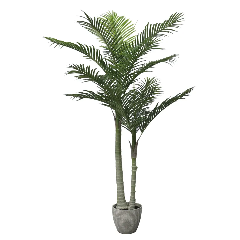 PALMIER ARTIFICIEL EN POT AVEC 15 FEUILLES, HAUT. 210 CM – ARBRES – Arteverdeco