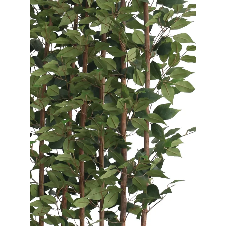 FICUS ARTIFICIEL AVEC 7 TRONCS NATUREL EN POT RECTANGULAIRE - HAUT. 150 CM – ARBRES – Arteverdeco