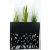 PORTE-PLANTES METAL - LONG. 105CM, LARG. 35 CM, HAUT. 100 CM – AMENAGEMENT EXTERIEUR – Arteverdeco