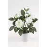POT DE ROSES ARTIFICIELLES HAUTEUR 31 CM – DECORATIONS – Arteverdeco